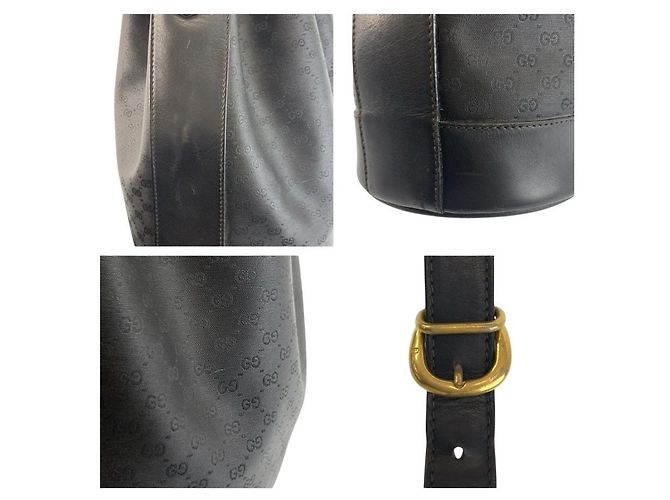 Sac à épaule Prada Micro GG Noir - vue 6