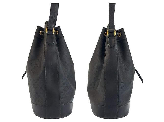 Sac à épaule Prada Micro GG Noir - vue 8