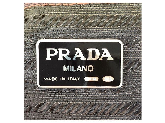 Borsa Boston Prada Marrone - vista 4