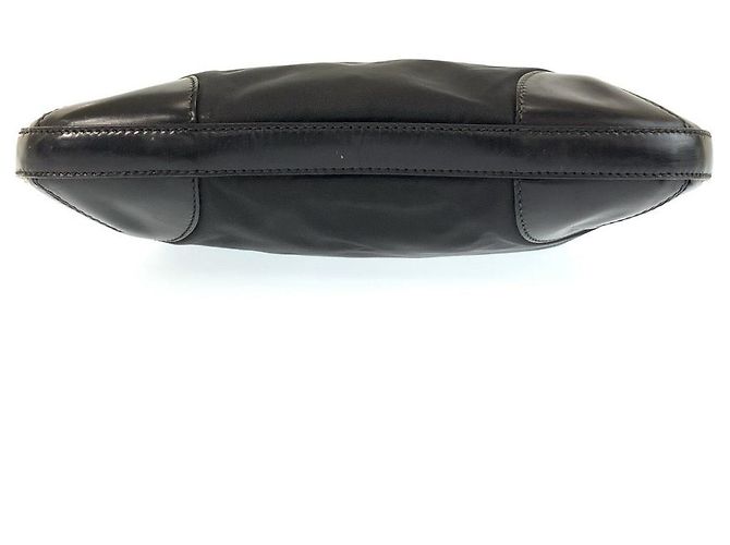 Borsa a tracolla Prada Tessuto Nero - vista 9