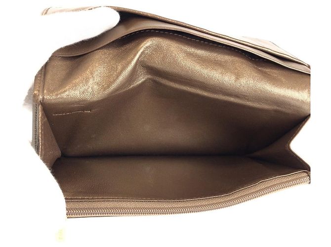 Cartera larga Loewe Bronce Metalizado Metálico - vista 7