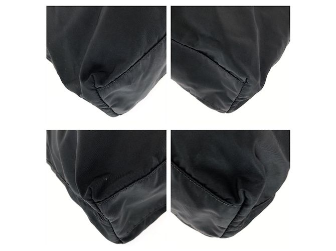 Saco Tote Prada Tessuto Saffiano Preto - vista 3