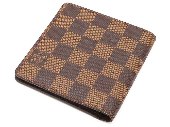 Carteira Bifold Louis Vuitton Damier Marrom - vista 2