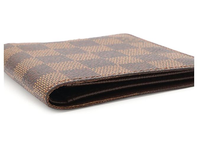 Carteira Bifold Louis Vuitton Damier Marrom - vista 4