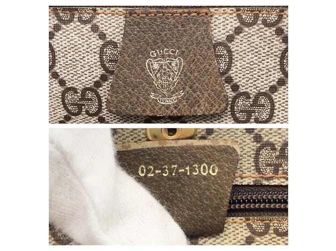 Gucci Tote Bag Braun Beige Stoff - Ansicht 4