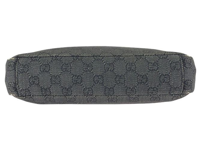 Gucci GG Canvas Schultertasche Schwarz - Ansicht 10
