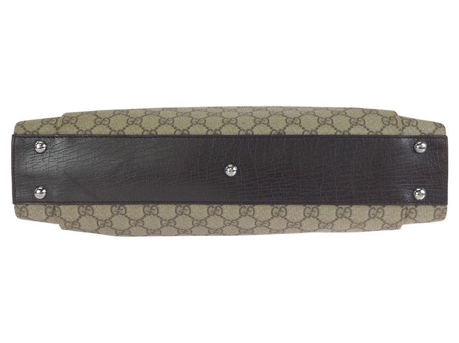 Valigetta Gucci Marrone Beige in Tela - vista 10