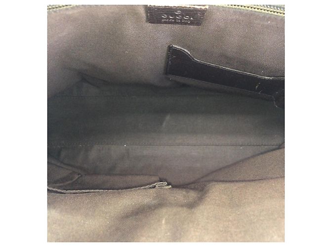 Valigetta Gucci Marrone Beige in Tela - vista 9
