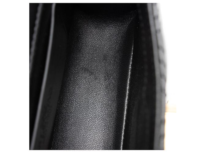 Valentino Garavani Borsa a spalla Valentino Leather Rockstud Quiltie 67 Small Nero - vista 9