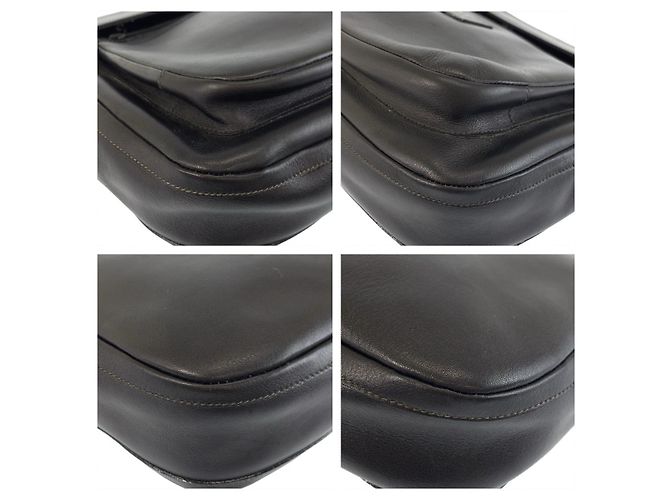 Borsa a pochette Gucci Interlocking Nero - vista 3