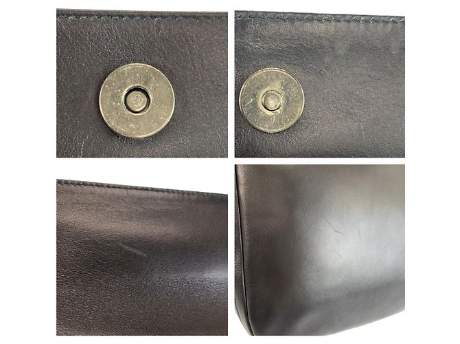 Borsa a pochette Gucci Interlocking Nero - vista 5