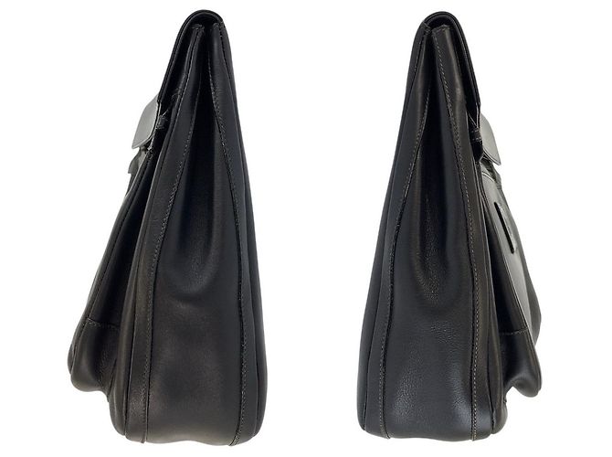 Borsa a pochette Gucci Interlocking Nero - vista 7