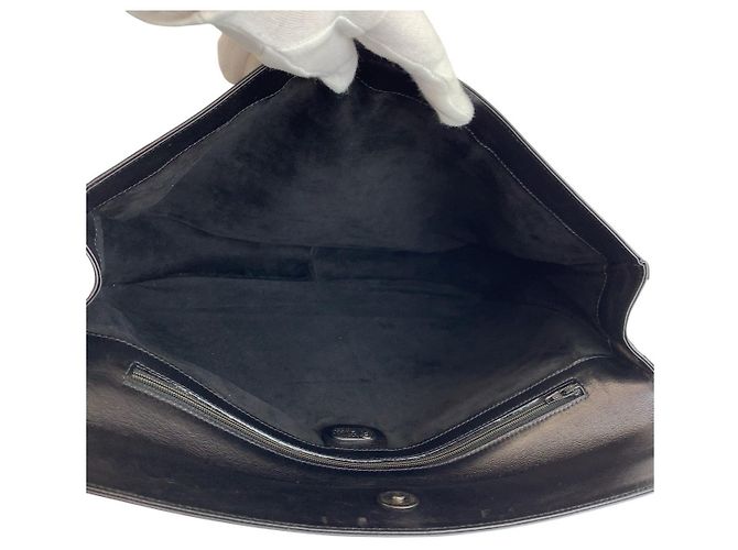 Borsa a pochette Gucci Interlocking Nero - vista 8