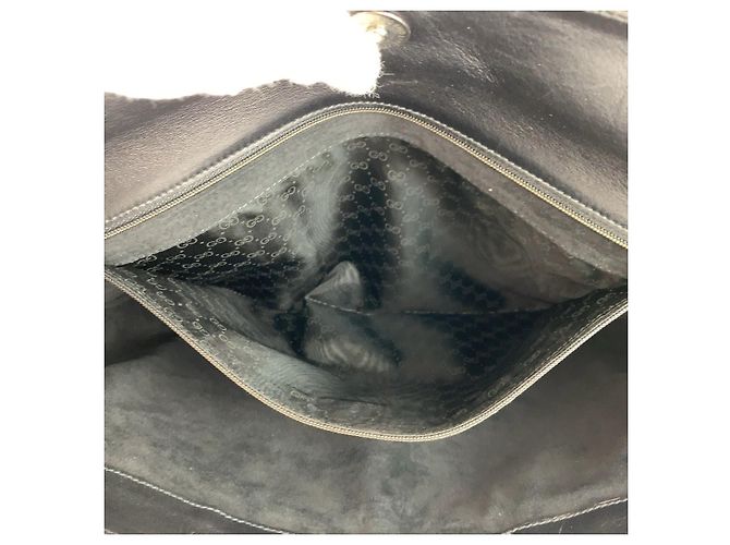 Borsa a pochette Gucci Interlocking Nero - vista 9