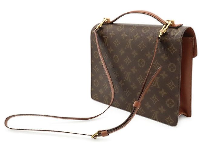 Louis Vuitton Monogram Monceau 28 Brown - view 2