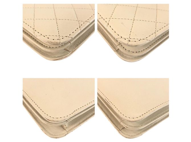 Autre Marque Borsa a tracolla matelassé Yves Saint Laurent Bianco - vista 3
