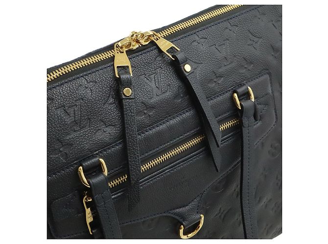 Borsa Tote Louis Vuitton Empreinte Lumineuse GM Blu - vista 5