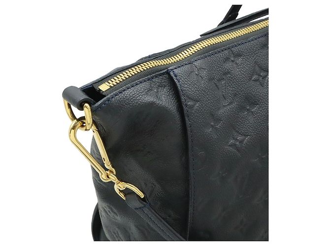 Borsa Tote Louis Vuitton Empreinte Lumineuse GM Blu - vista 7