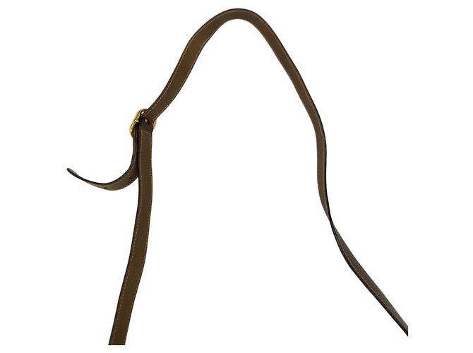 Borsa a tracolla Gucci Sherry Line Marrone Beige - vista 7