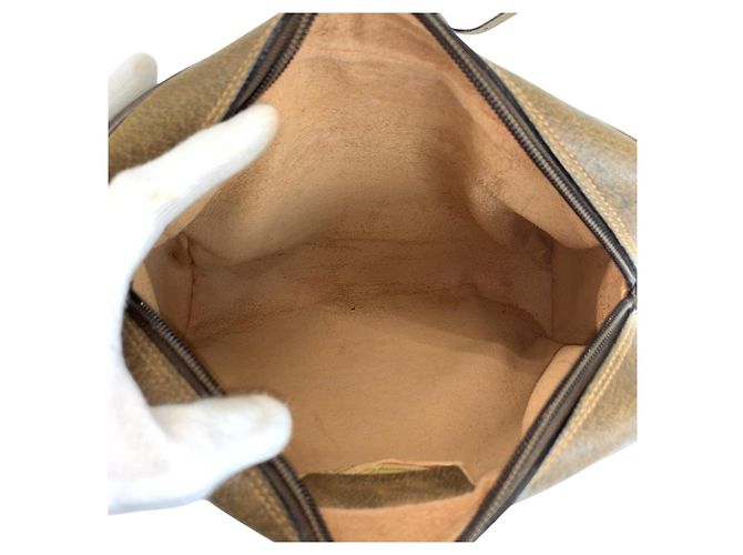 Borsa a tracolla Gucci Sherry Line Marrone Beige - vista 8