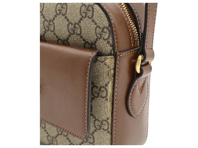 Borsa a tracolla piccola Gucci Horsebit 1955 Multicolore - vista 7