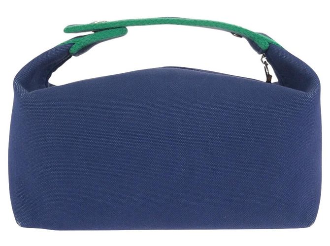 Hermès Borsa Hermes PM Toile Ash Multicolore - vista 2