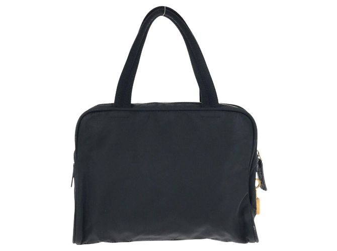 Prada Tessuto Triangle Logo Tote Schwarz - Ansicht 2