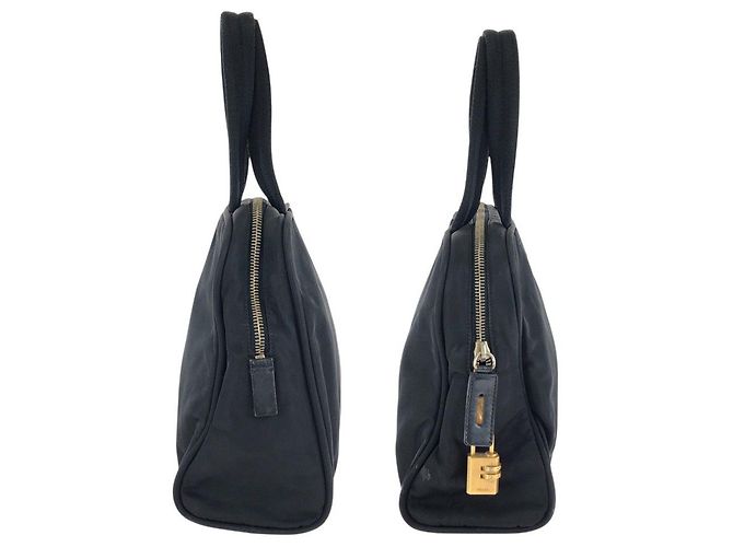 Prada Tessuto Triangle Logo Tote Schwarz - Ansicht 8
