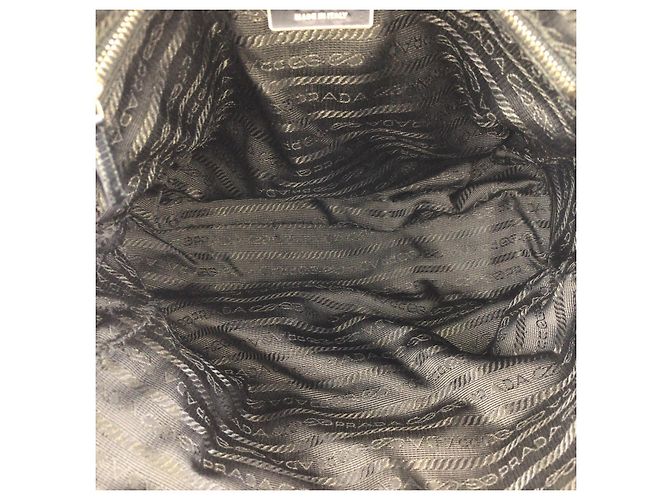 Prada Tessuto Triangle Logo Tote Schwarz - Ansicht 9
