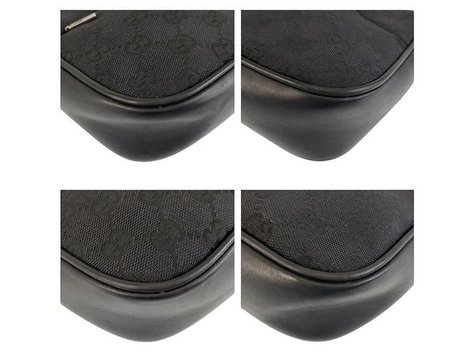 Gucci Bamboo Schultertasche Schwarz - Ansicht 4