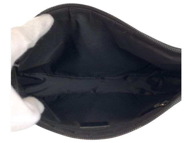 Gucci Bamboo Schultertasche Schwarz - Ansicht 8