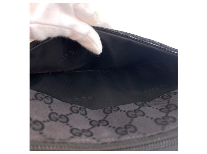 Gucci Bamboo Schultertasche Schwarz - Ansicht 9