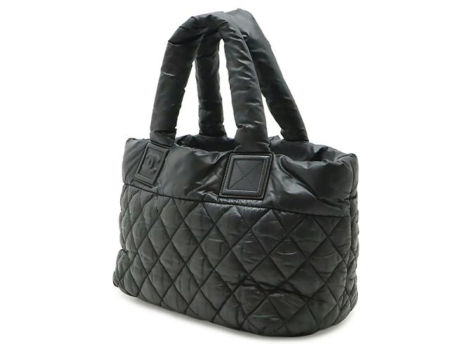 Borsa Tote Chanel Coco Cocoon Small Nero - vista 2