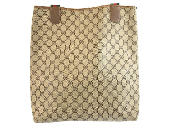 Gucci GG Supreme Tote Bag Braun - Ansicht 2