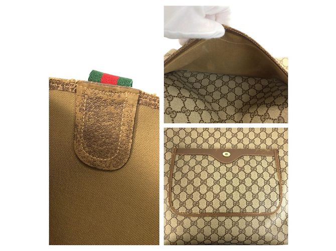 Gucci GG Supreme Tote Bag Braun - Ansicht 6