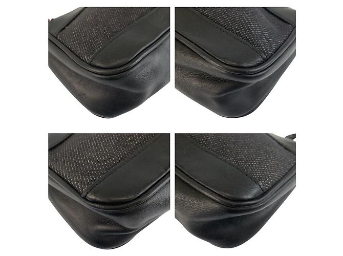 Borsa Gucci in tessuto nero - vista 4
