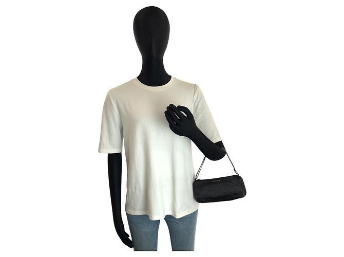 Borsa Gucci in tessuto nero - vista 6