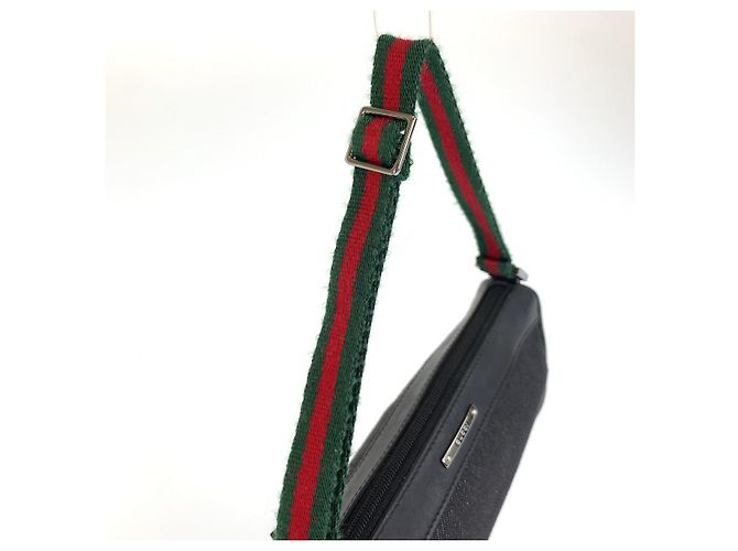 Borsa Gucci in tessuto nero - vista 8