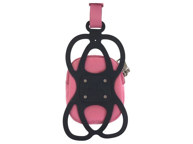 Prada Pink Nylon Coin Case - view 2