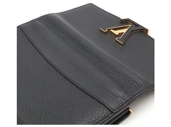 Cartera larga Louis Vuitton Capucines Negro - vista 5