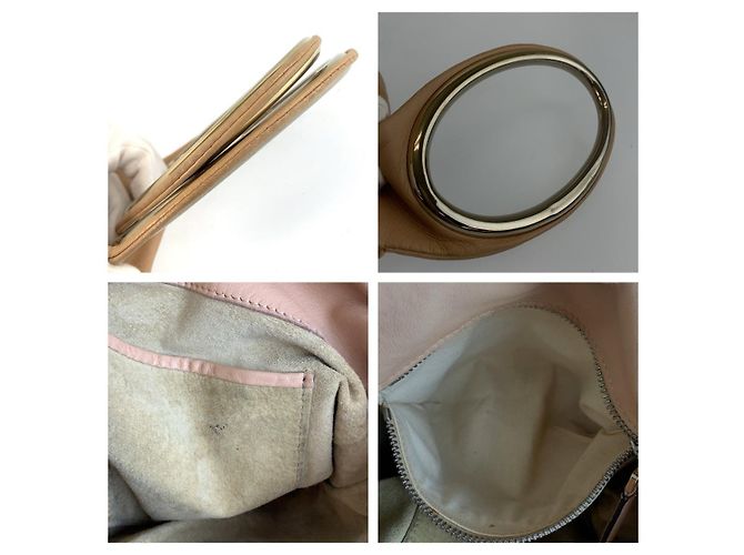 Marni Mirror Handtasche Braun Beige - Ansicht 5