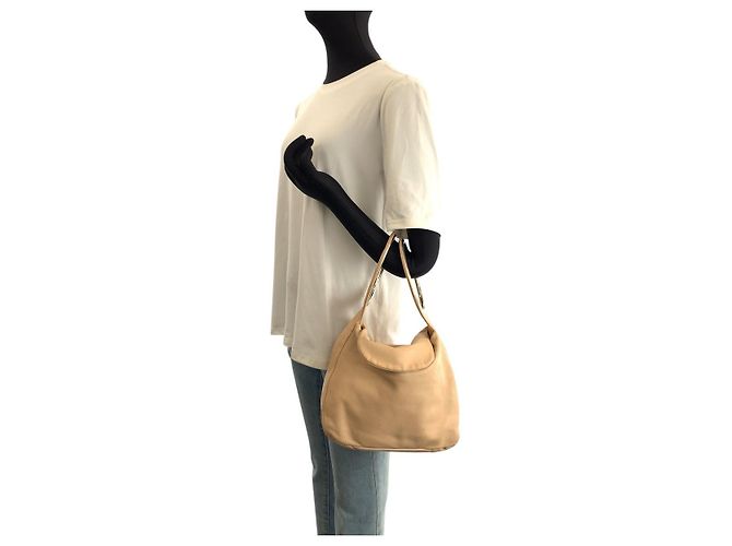Marni Mirror Handtasche Braun Beige - Ansicht 7