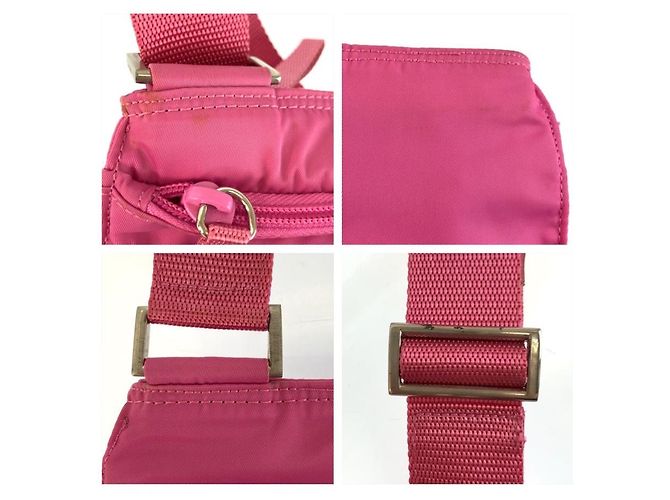 Pochette de ombro Prada Tessuto Rosa - vista 5