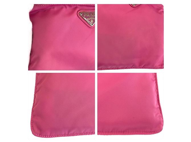 Pochette de ombro Prada Tessuto Rosa - vista 6