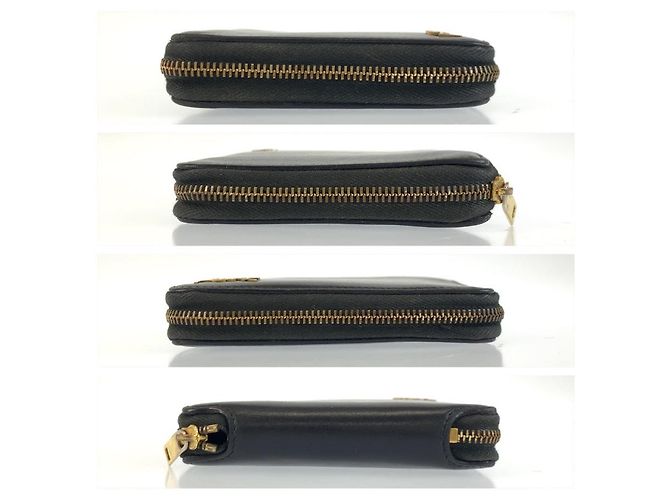 Autre Marque Portafoglio Pieghevole Tiny Yves Saint Laurent Nero - vista 10