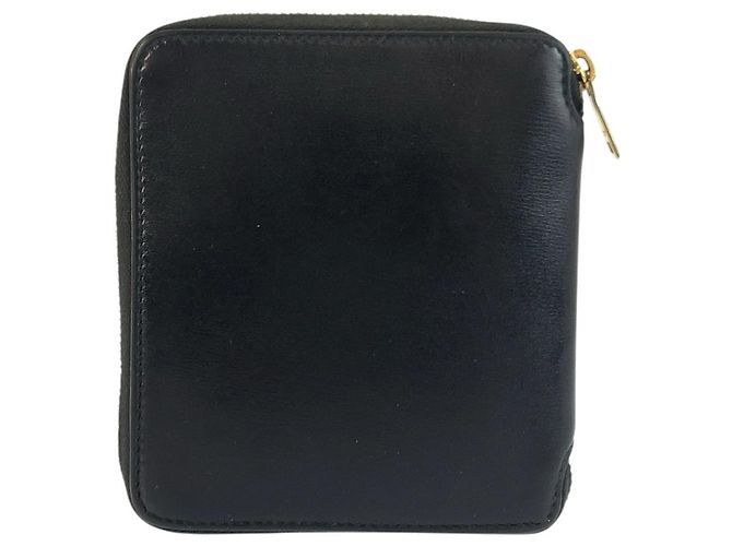 Autre Marque Portafoglio Pieghevole Tiny Yves Saint Laurent Nero - vista 2