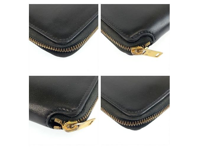Autre Marque Portafoglio Pieghevole Tiny Yves Saint Laurent Nero - vista 8