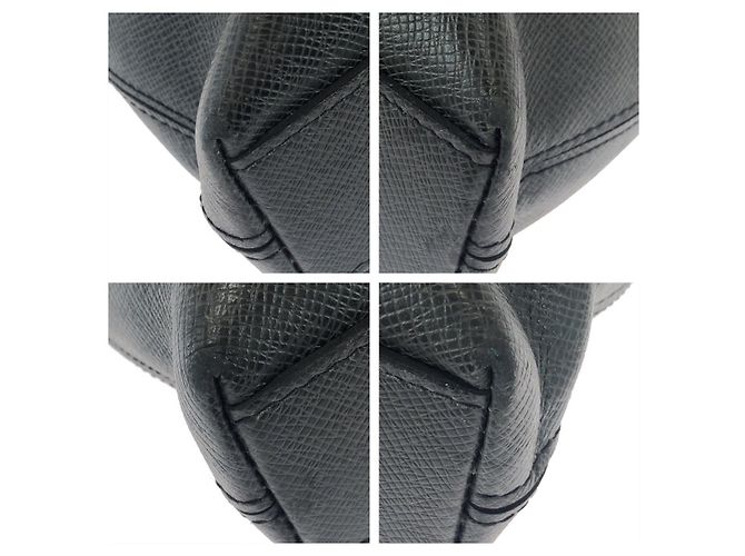 Borsetta Louis Vuitton Taiga Anton Nero - vista 3
