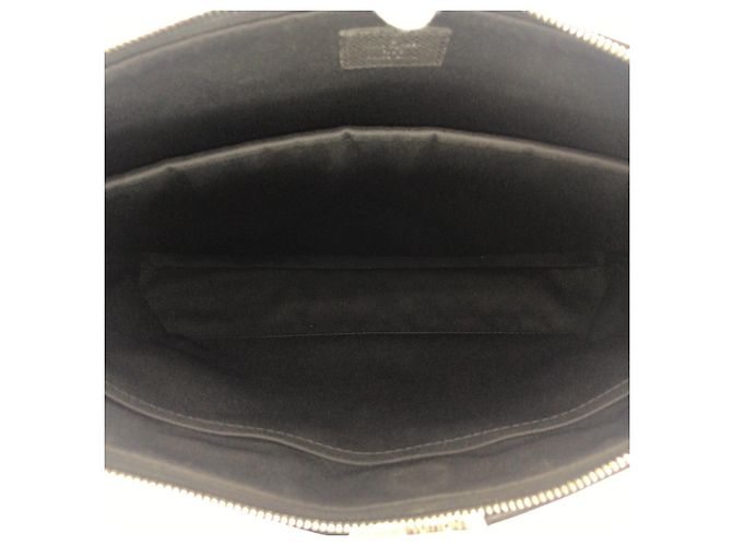 Borsetta Louis Vuitton Taiga Anton Nero - vista 9