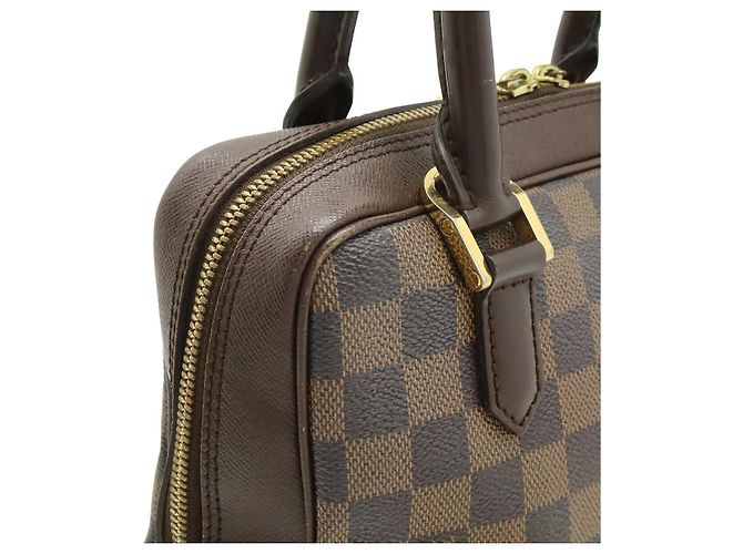 Borsa Louis Vuitton Damier Brera Marrone - vista 5